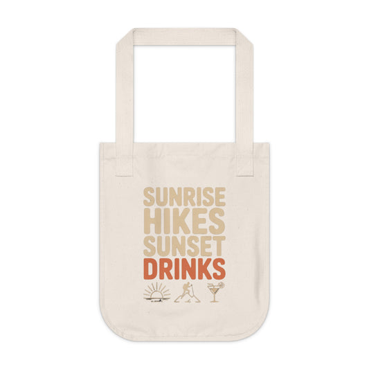 Organic Canvas Tote Bag