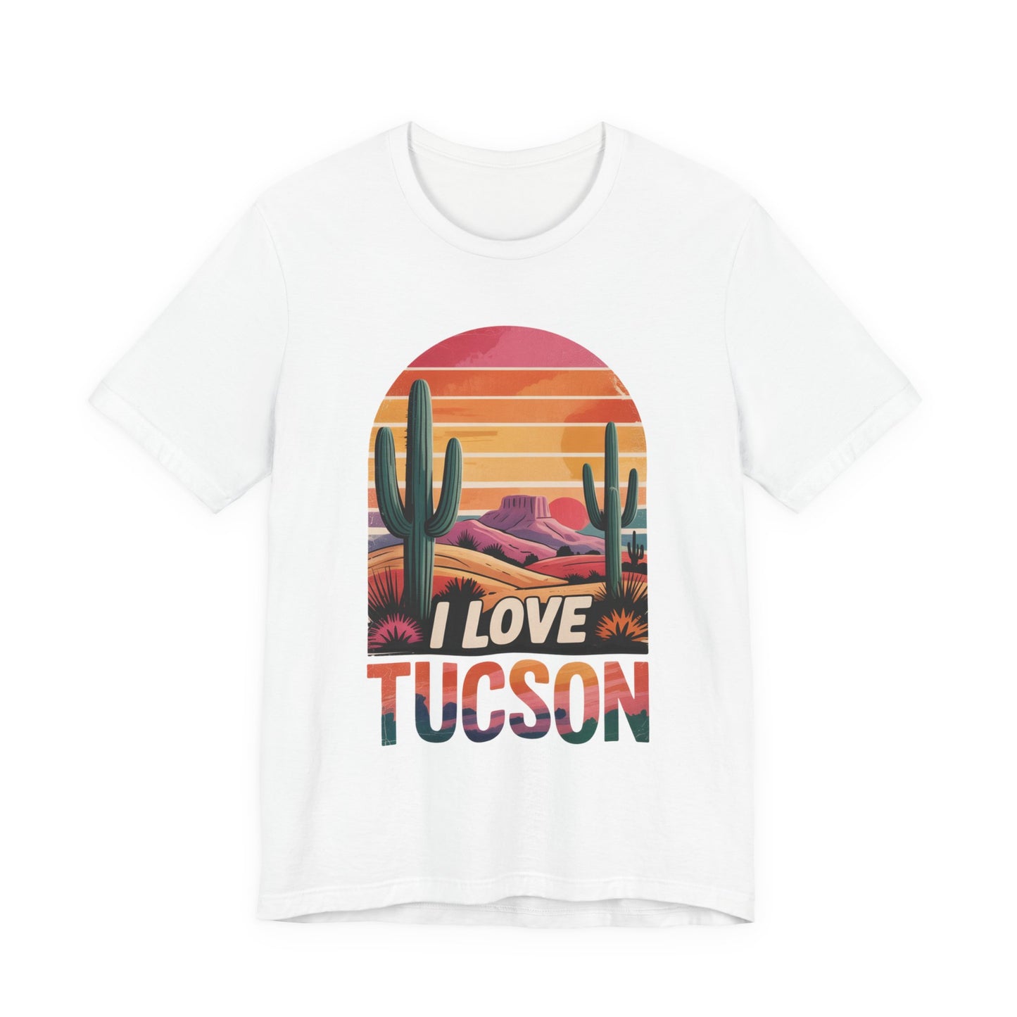 I Love Tucson - Unisex Jersey Short Sleeve Tee