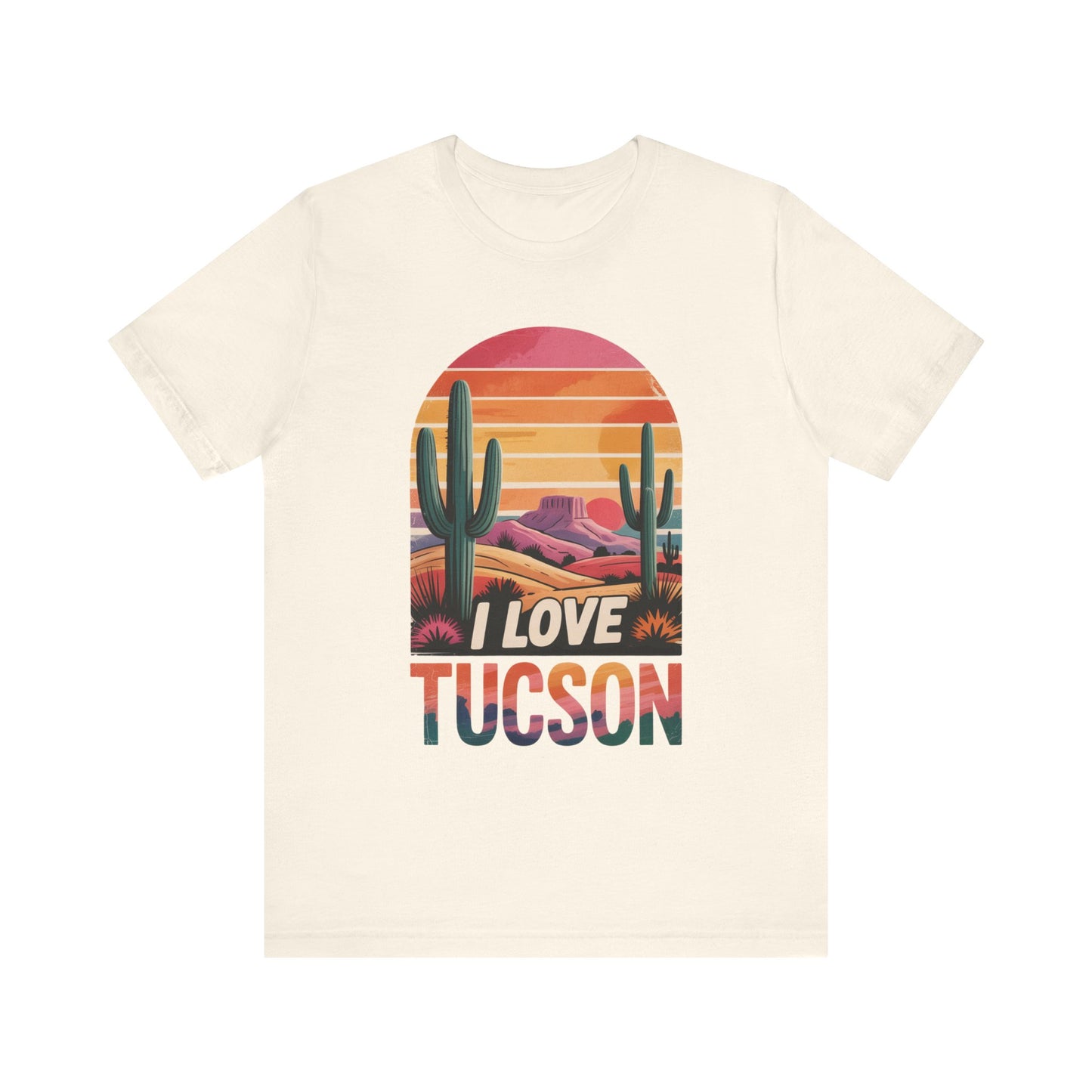 I Love Tucson - Unisex Jersey Short Sleeve Tee